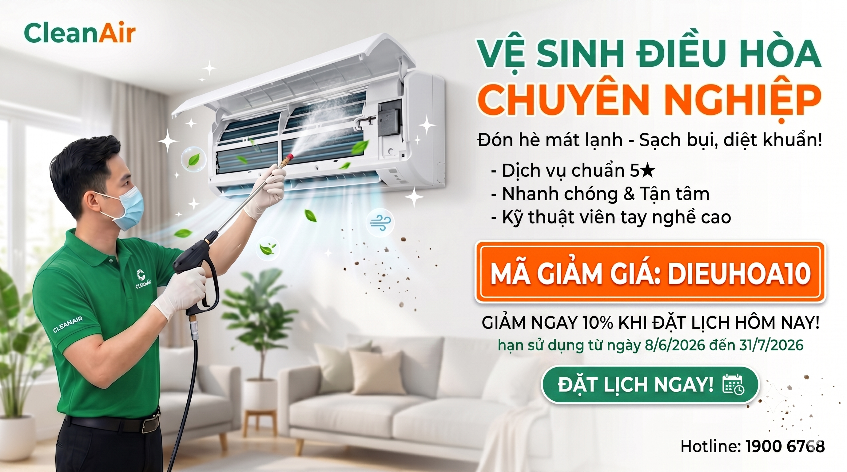 Vệ sinh điều hòa